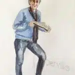 Dessin du fabricant de chaussure Derville