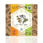 coffret coloré de semence de plante