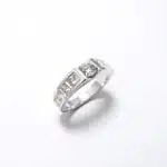 Bagues argent et diamant