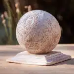 Boules parfumées ampholia fragrances sur socle
