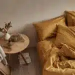 Linge de lit couleur houblon