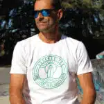 Vêtements - tee shirt blanc avec personnalisation